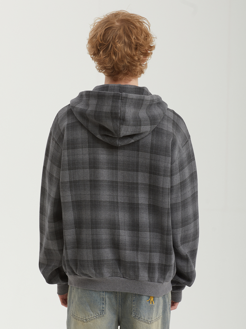 Мужская Толстовка Waffle Zip-thru