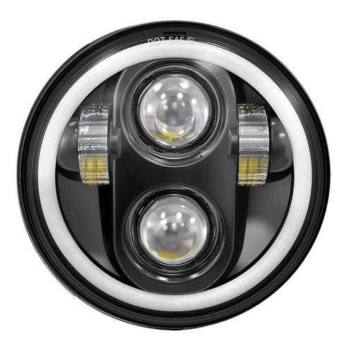 Фара светодиодная дополнительная + поворотник 22-30W, 12-24V, 2500- 6000K, ближний, дальний (МАЯК)