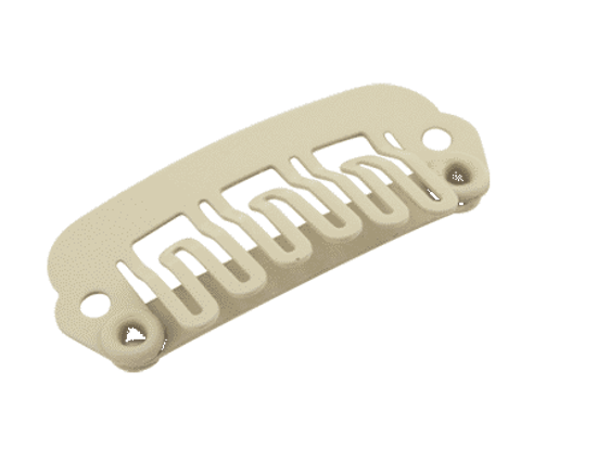 Шиньонные зажимы (белые)