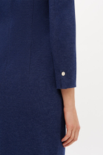 51693 Платье женское (синий меланж)