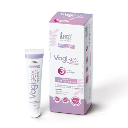 Увлажняющий интим-гель INTT Vagisex – гиалуроновая кислота, 30 г