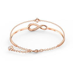 SWA INFINITY:BANGLE CHAIN CRY/CZWH/ROS M Bracelet 5518871
