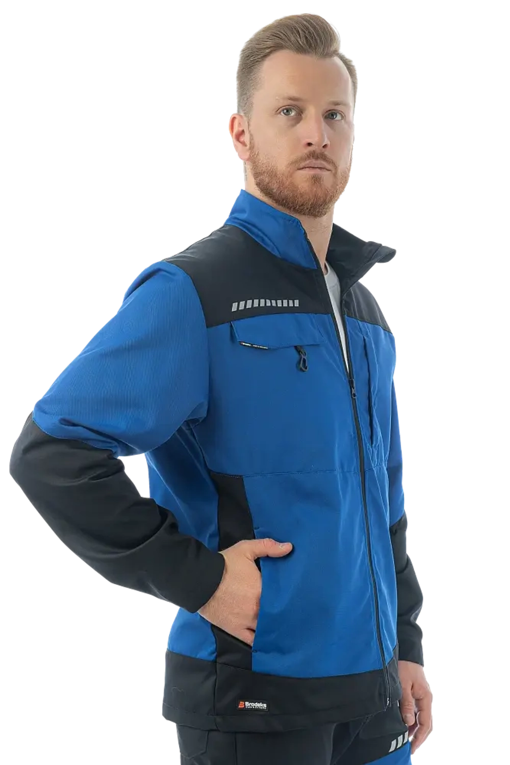 Куртка Brodeks KS234, серый/черный (2XL)
