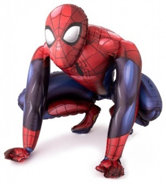Шар фигура ходячая Человек паук 91см