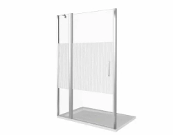 Душевая дверь в нишу Bas Pandora WTW-140-T-CH 140*185 без поддона
