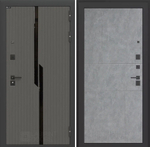 Дверь входная Лабиринт CARBON 21 Бетон светлый металлическая