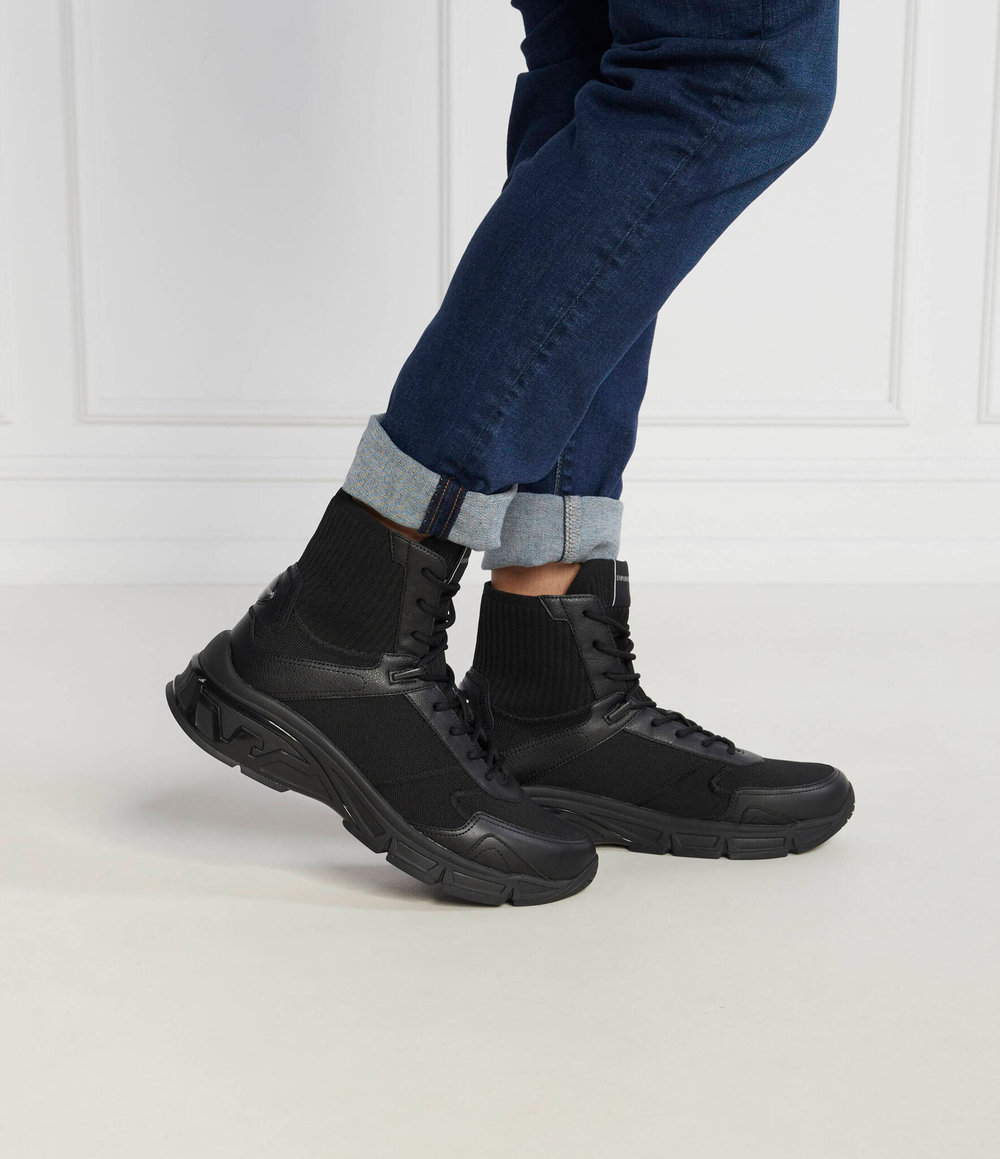 Кроссовки Emporio Armani - черный(X4Z124 XN947)