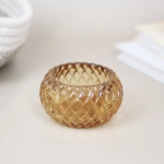 Подсвечник «Грация» 7,5*4,3 см, Янтарь