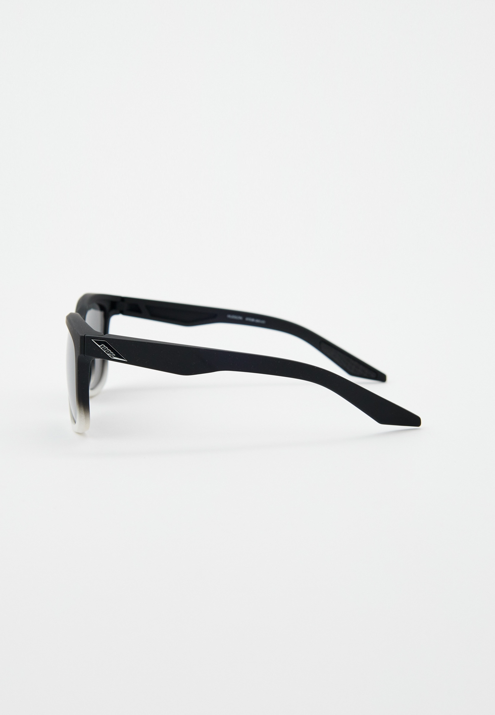 Спортивные очки 100% HUDSON - Soft Tact Black / White Fade - Black Mirror Lens