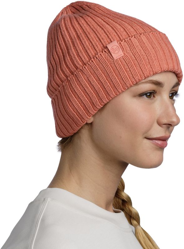 Вязаная шерстяная шапка Buff Knitted Hat Norval Crimson Фото 1