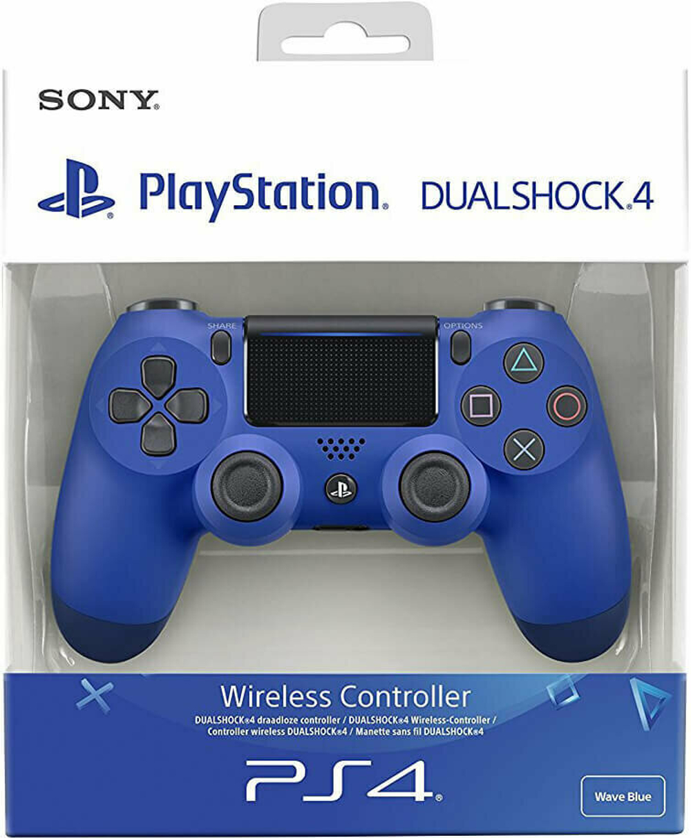 Sony DualShock 4 v2 (CUH-ZCT2E) Синяя волна