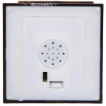 Сувенир с подсветкой «Волшебный снеговик» 10,5*10,5*30 см, мелодия, подсветка, эффект снегопада (работает от 3*АА, USB)