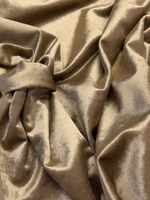 Бархат хлопковый золотистый