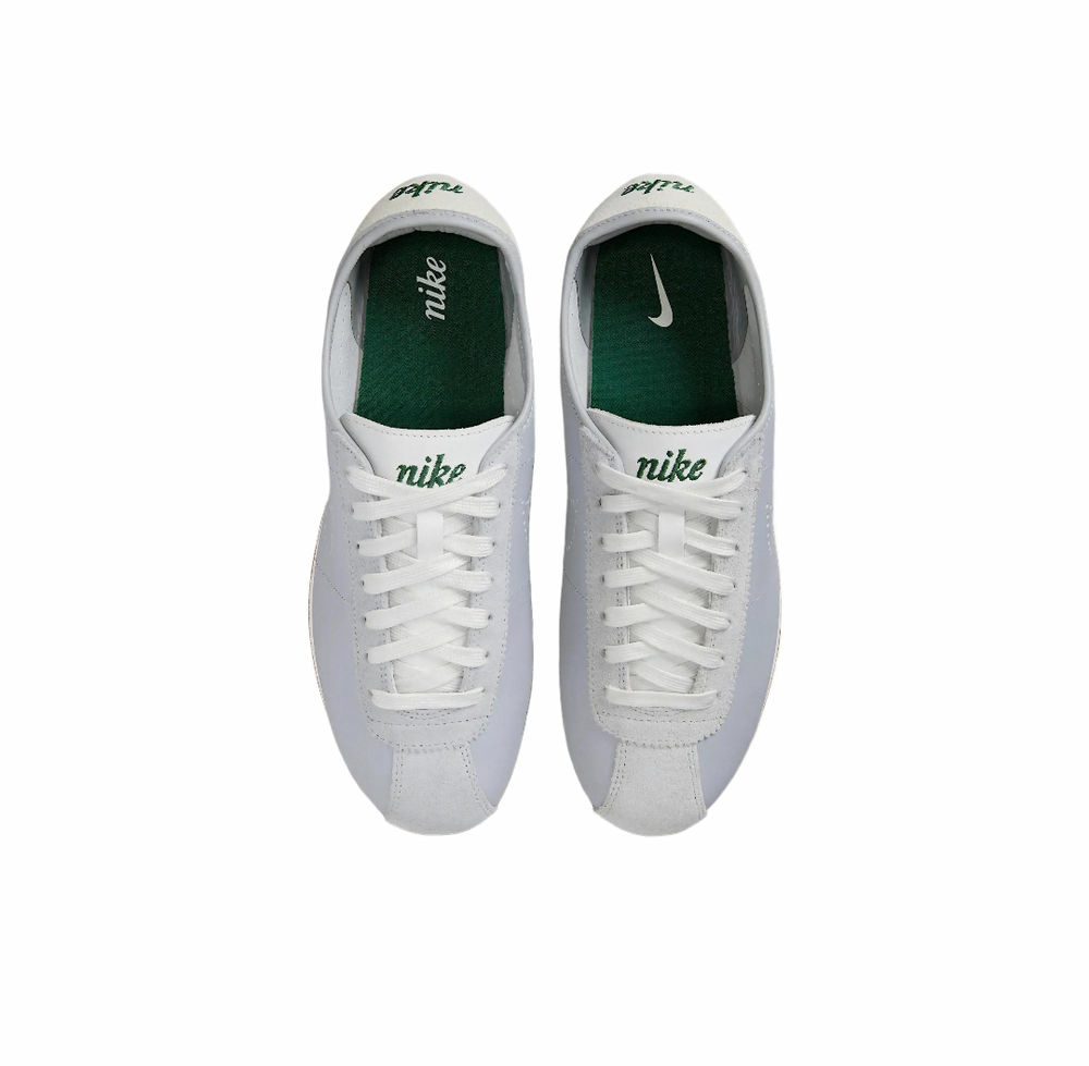Женские кроссовки Nike Cortez Leather 'Wolf Grey Summit White Green Gum' HQ1841-001