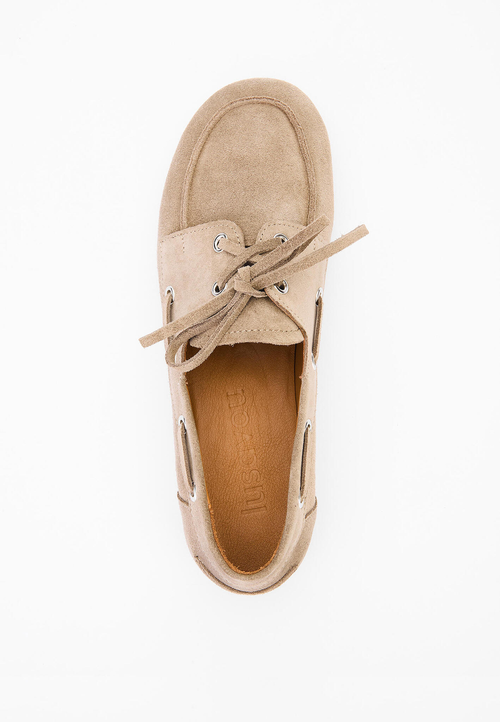 Топсайдеры // Robbie // Beige // Suede