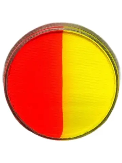 Аквагрим LENA PANTERA неоновый оранжевый/желтый 30 гр