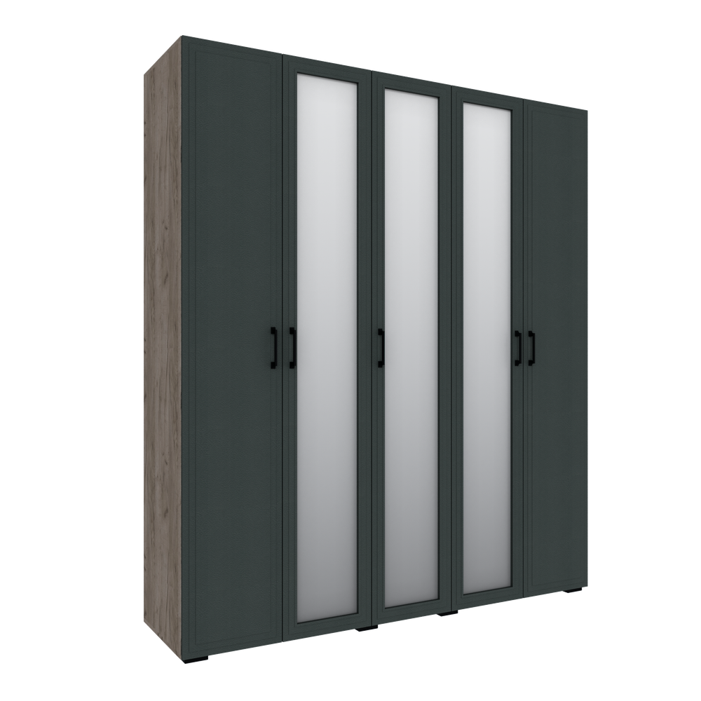 Шкаф с 3 ящиками внутри с зеркалом Бруклин 200Ш