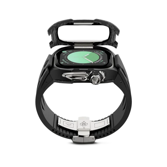 Корпус для Apple Watch RSCIII46 - Silver Carbon