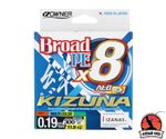OWNER Шнур Kizuna X8 Broad PE multi color 10м 300м 0,19мм 11,9кг