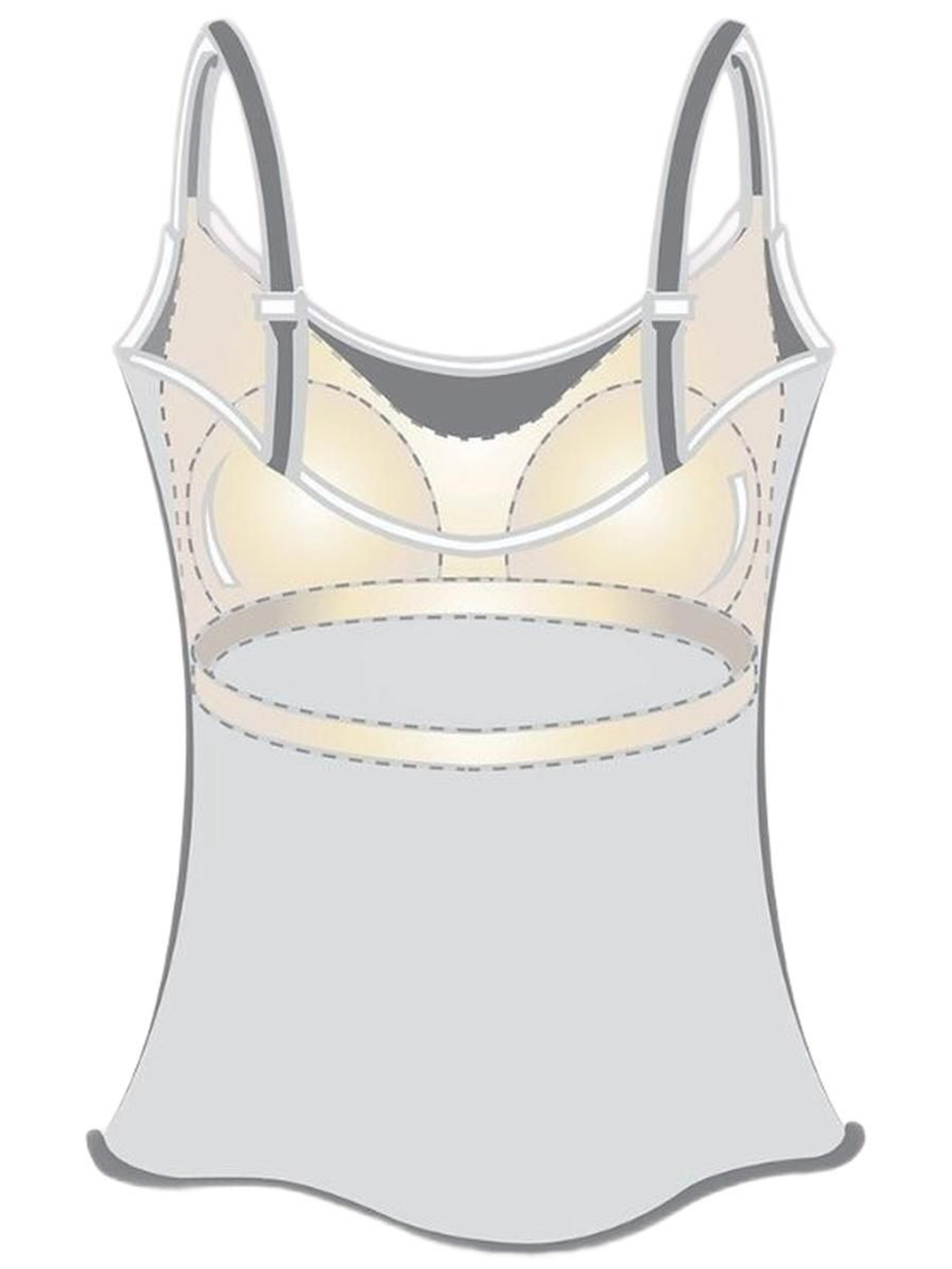 Топ ортопедический со встроенным бюстгальтером Valetta Amoena 48.EU/54.RU красный