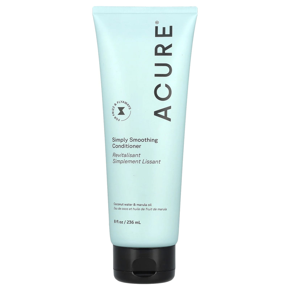 ACURE, Кондиционер Simply Smoothing, масло кокоса и марулы, 236,5 мл (8 жидк. унц.)