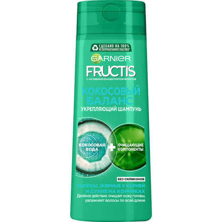 Шампунь Fructis Кокосовый баланс 400 мл