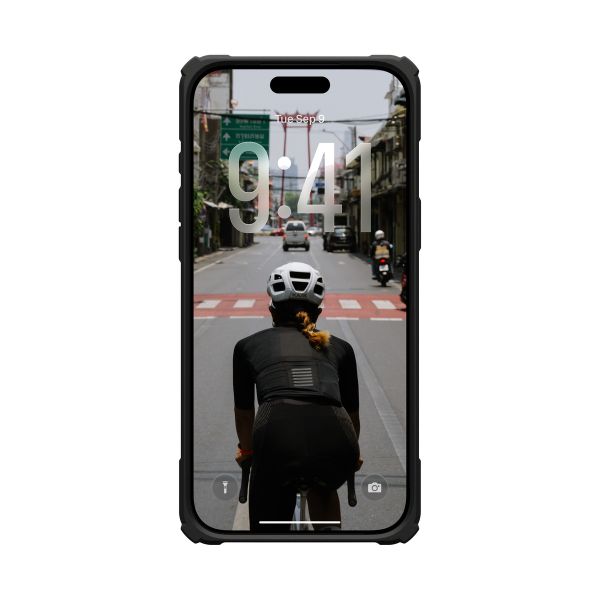 Чехол Uag Plasma XTE Case для iPhone 17 Pro Max, Черно/Оранжевый | Black/Orange