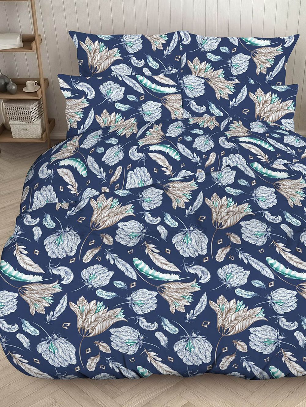 Простынь бязь Сказка "Хильда" 240x215 см