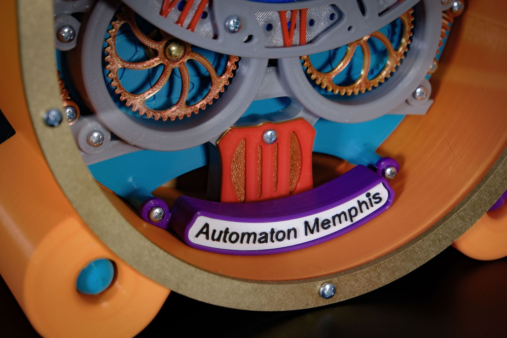 Настольные часы "Аutomaton Memphis" (Автоматон Мемфис)