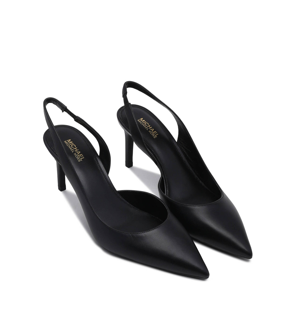 Кожаные туфли на шпильках alina flex Michael Kors - черный(40R4HNMP1L)
