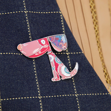 Брошь Shadore Собака XZ2291.7 R/S