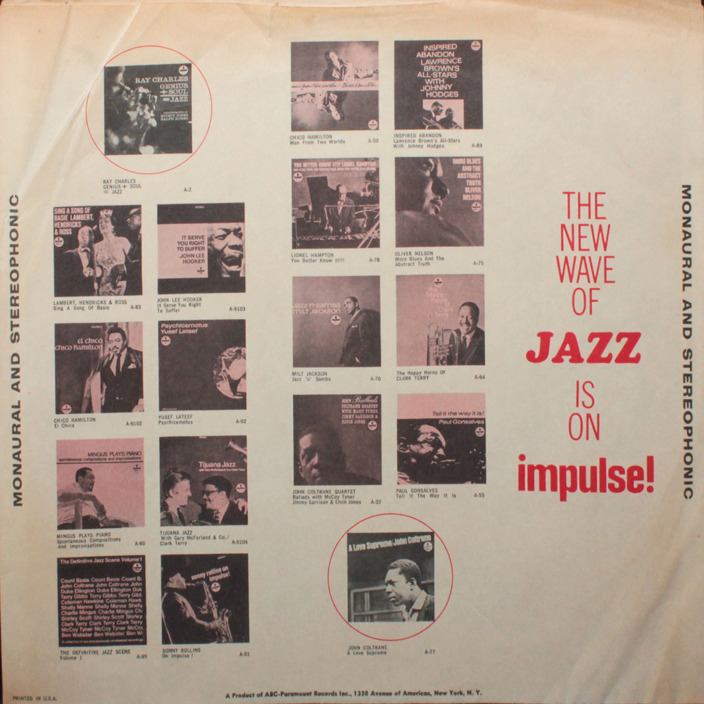 John Coltrane, Alice Coltrane / Cosmic Music (LP)