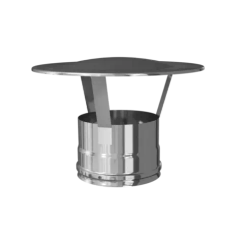 Зонт-Д для дымохода Ferrum DN80 0,5/430 38935