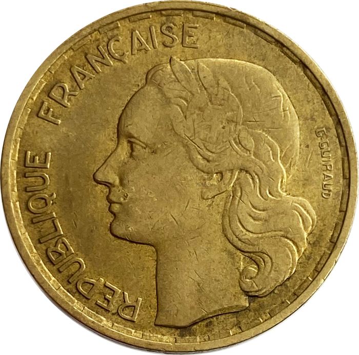 20 франков 1950-1954 Франция XF