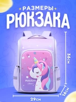 Рюкзак школьный единорог