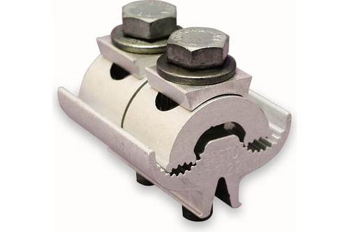 Зажим соединительный плашечный ЭНЕРВИК ENSTO SL37.2 2 болта М8, Al 6-95 мм² и Al 6-95 мм² (1 шт.) SL37.2-1