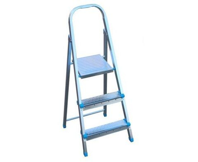 Стремянка 3 ступеней Лестница складная Инструменты для ремонта дома и строительства Perilla Dogrular ЯРУС ЭКО АРТ 122203