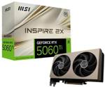 Видеокарта MSI GeForce RTX 5060 TI INSPIRE 2X (RTX 5060 TI 8G INSPIRE 2X)