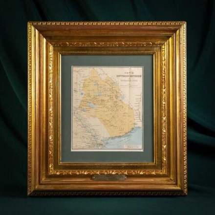 Карта «Внутренней Киргизской или Букеевской степи»