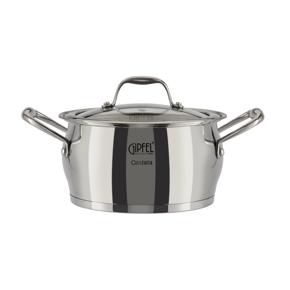 Кастрюля из нержавеющей стали Gipfel Cantata 1263 18 см/2,8 л