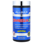 ALLMAX, Essentials, омега-3, 180 капсул