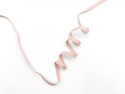 Бретелечная резинка, матовая, 10мм, серебристый пион, Турция, (Арт: BR650/10-168), м