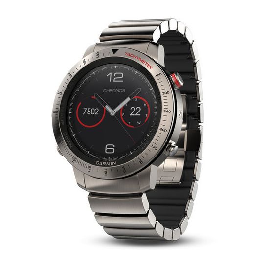 Умные наручные часы Garmin Fenix Chronos (титановый корпус и титаново-магниевый браслет) 010-01957-01