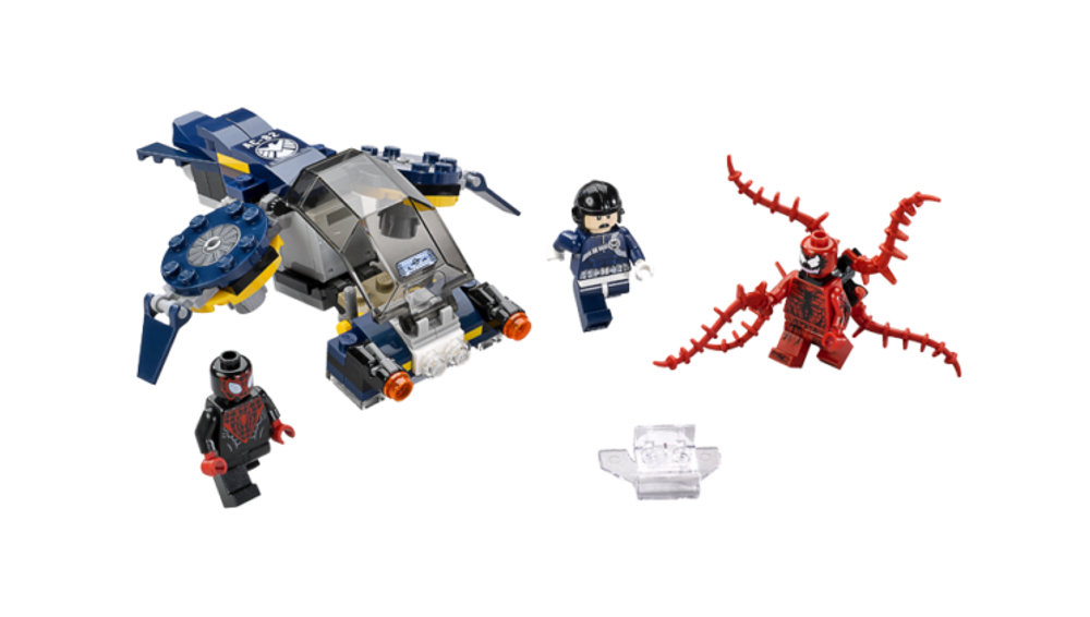 LEGO Super Heroes: Воздушная атака Карнажа 76036 — Carnage's SHIELD Sky Attack — Лего Супергерои Марвел