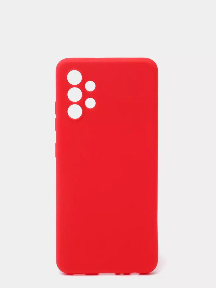 Накладка Samsung A32 (A325)  силикон матовый Red Zibelino