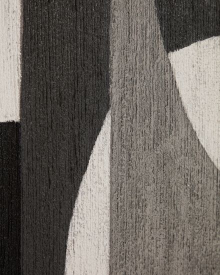 Абстрактная черно-белая картина Onure, 80 x 100 см