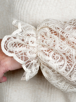 Туника с кружевом Зимняя сказка