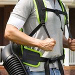 Ранцевая воздуходувка аккумуляторная Greenworks Арт. 2408107UB, 40V, бесщеточный, с АКБ 4Ач и ЗУ.