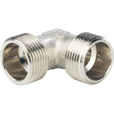 Угольник STOUT никелированный 3/4" НР/НР