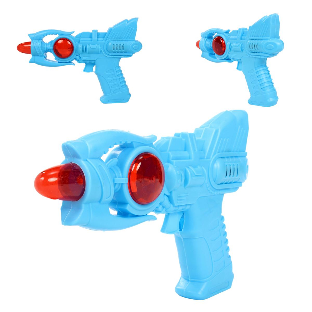 Пистолет на батарейках 19см, пакет 8813-30